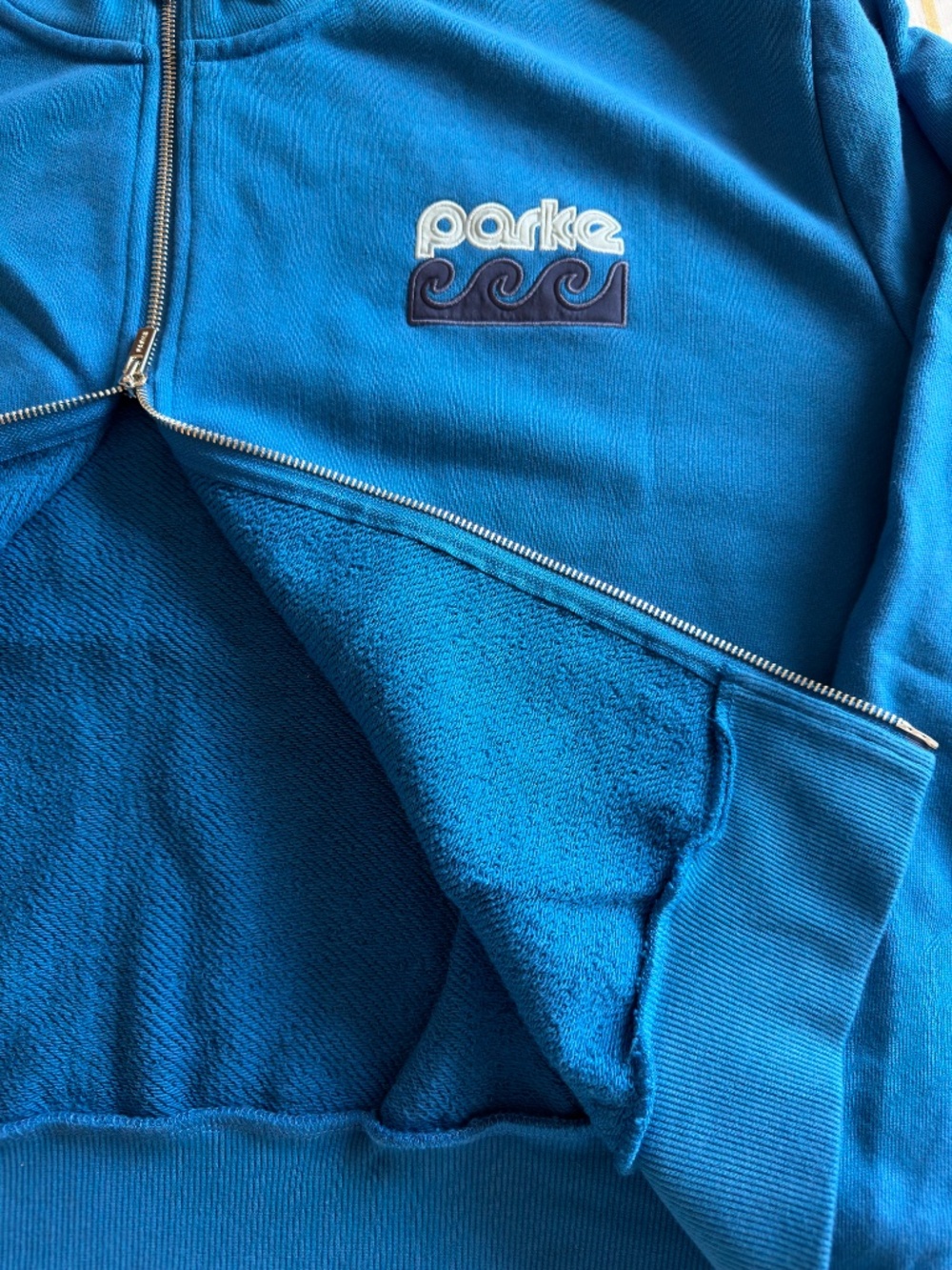 Parke Heritage Zip up Mockneck Size L/XL - Picture 4 of 4